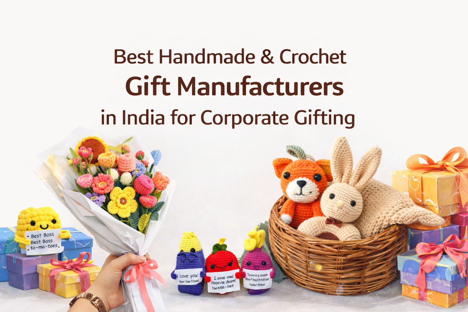 Best Handmade & Crochet Gift Manufacturers in India for Corporate Gifting