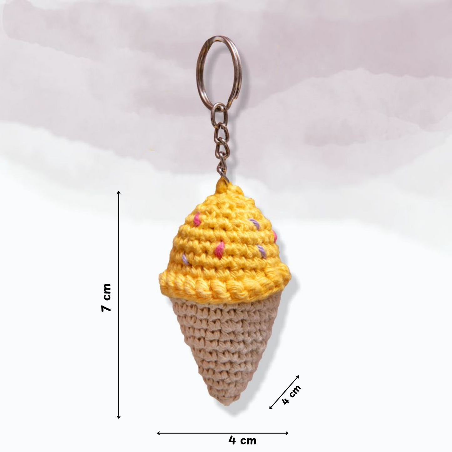 Ice Cream Keychain