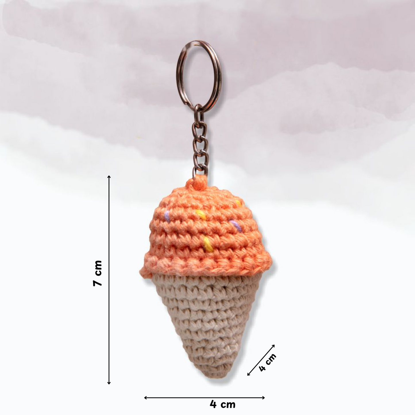 Ice Cream Keychain