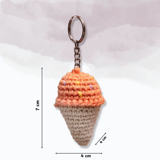 Ice Cream Keychain