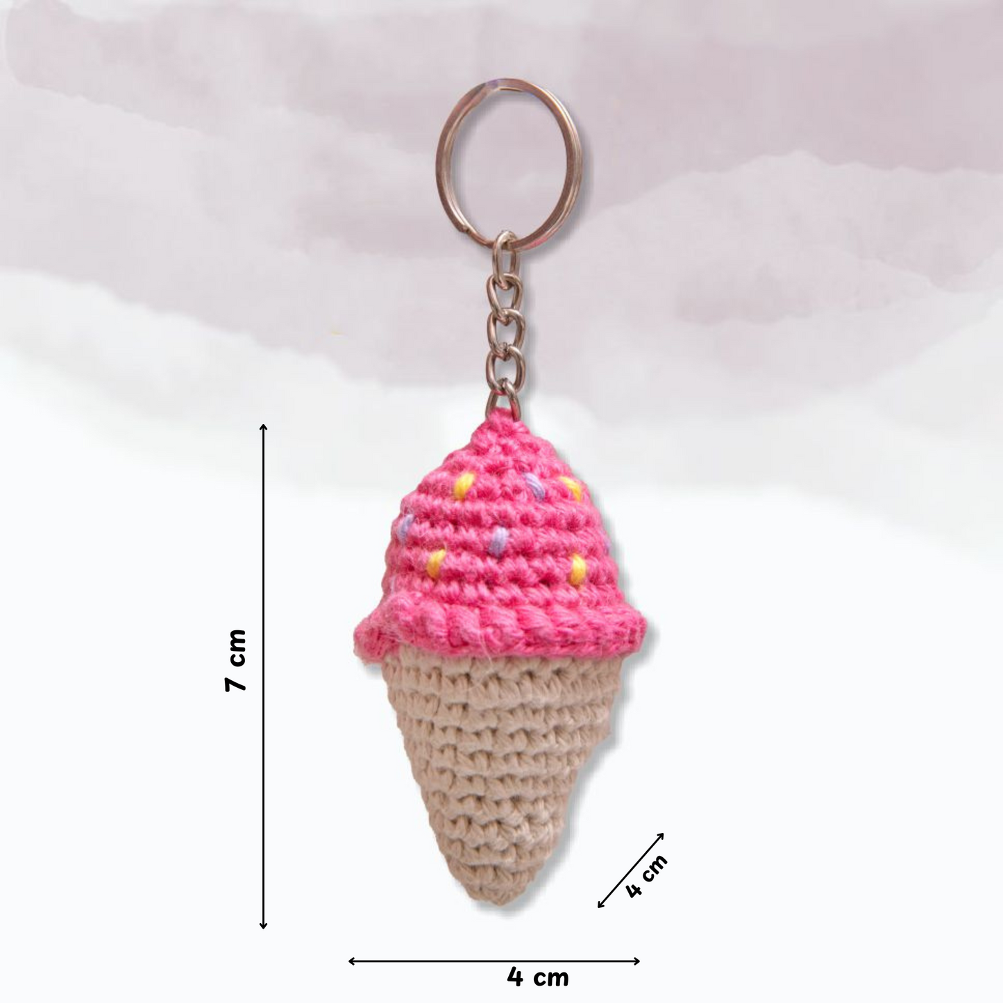 Ice Cream Keychain