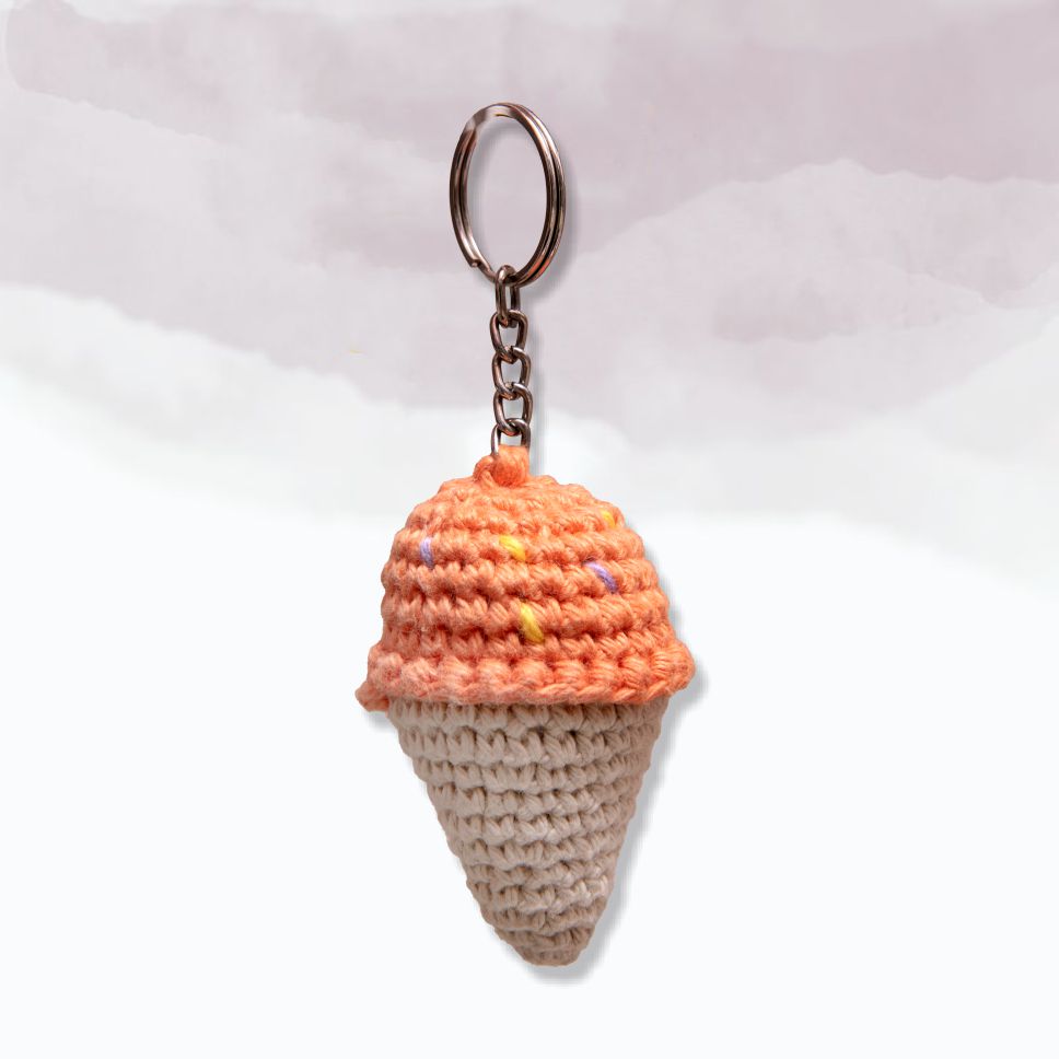 Ice Cream Keychain