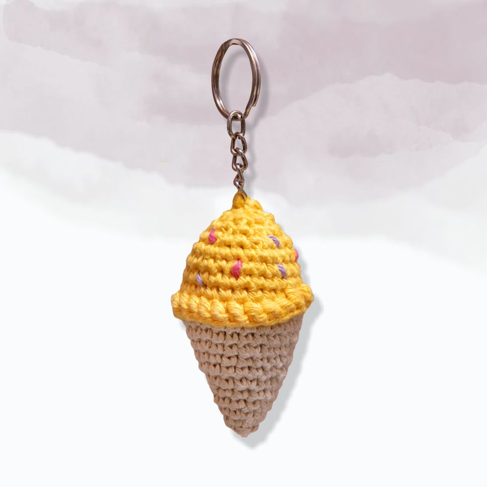 Ice Cream Keychain