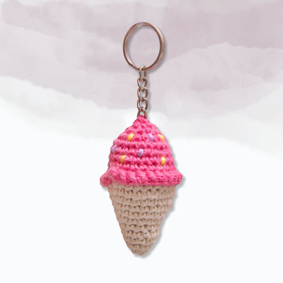 Ice Cream Keychain