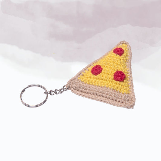 Pizza Keychain