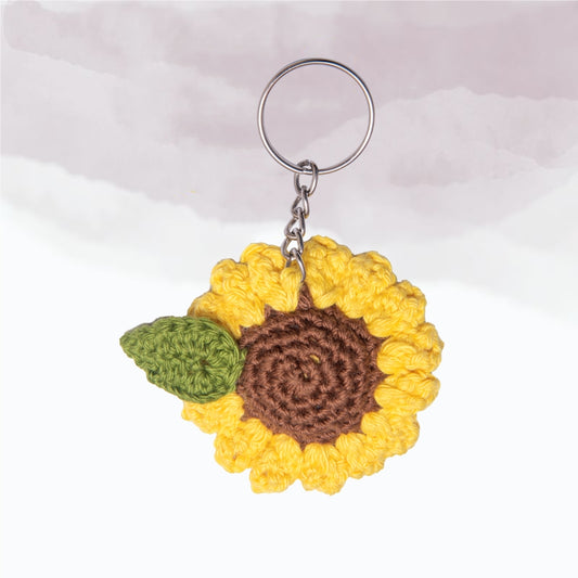 Sunflower Keychain