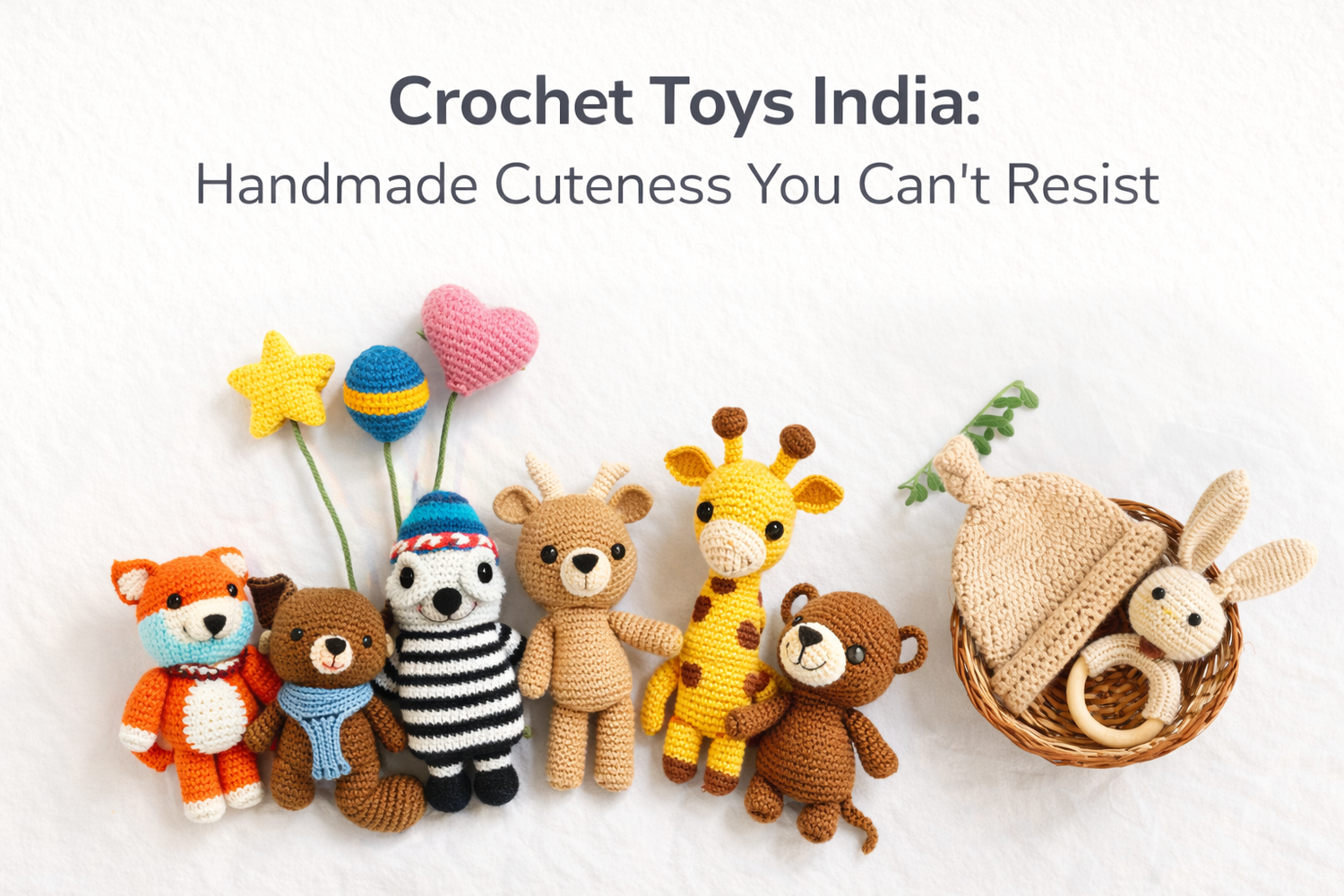 Crochet Toys India: Handmade Cuteness You Can’t Resist