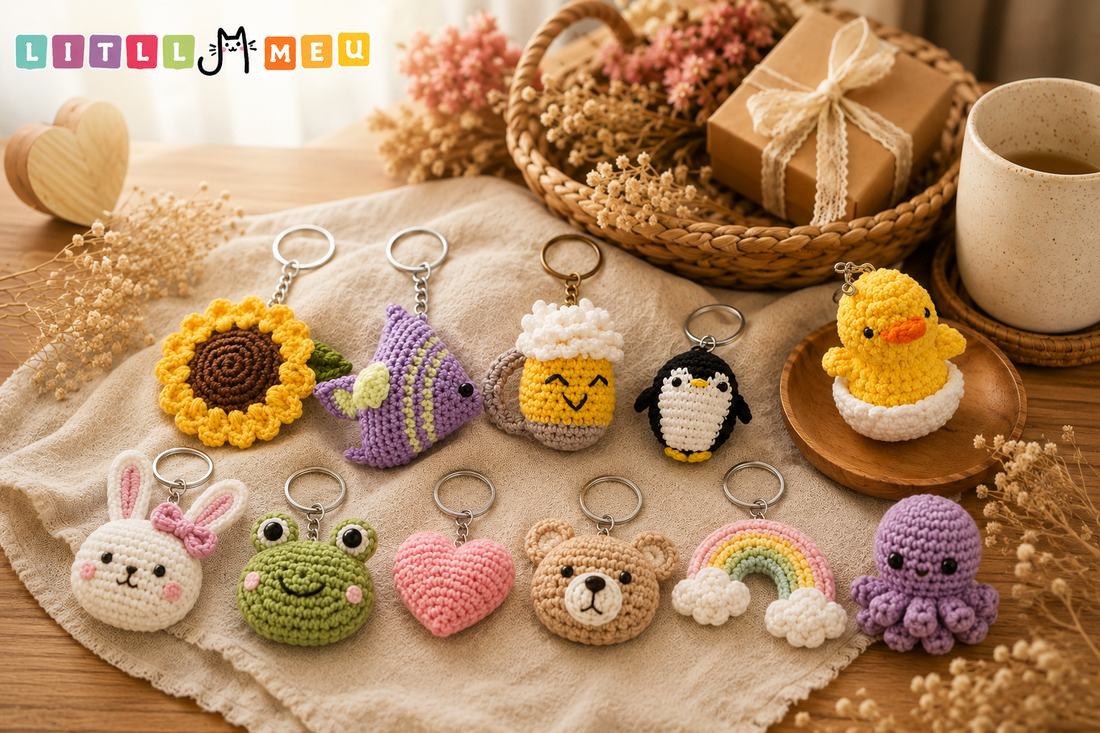 Why Crochet Keychains Make the Perfect Handmade Gift