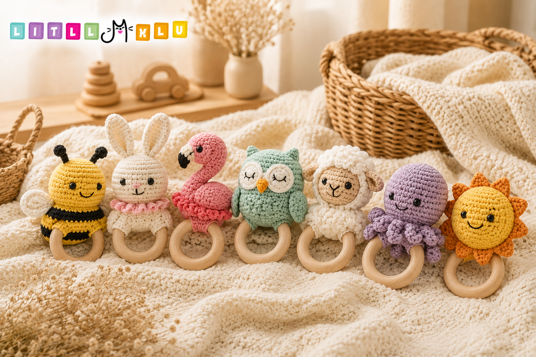 Crochet Rattle for Babies: Safe, Soft & Handmade | LitlMeu