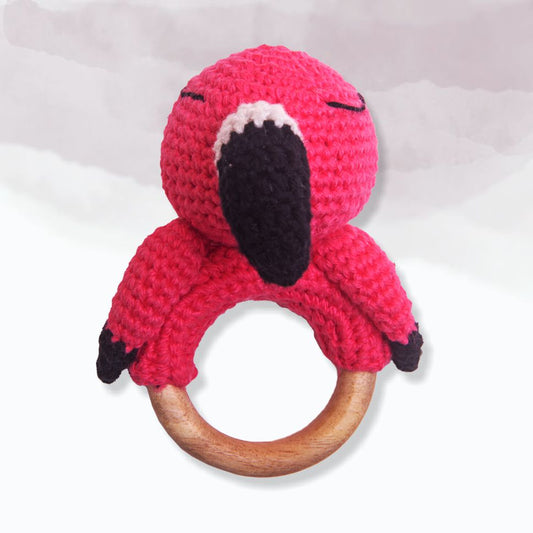 Flamingo Rattle