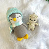 Groot Keychain and Penguin Duo