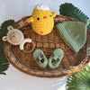 Cuddle Crew - Chickpea, Shoe, Beanie, Rattle