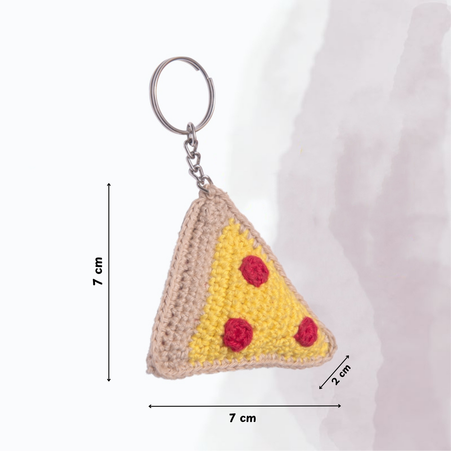 Pizza Keychain