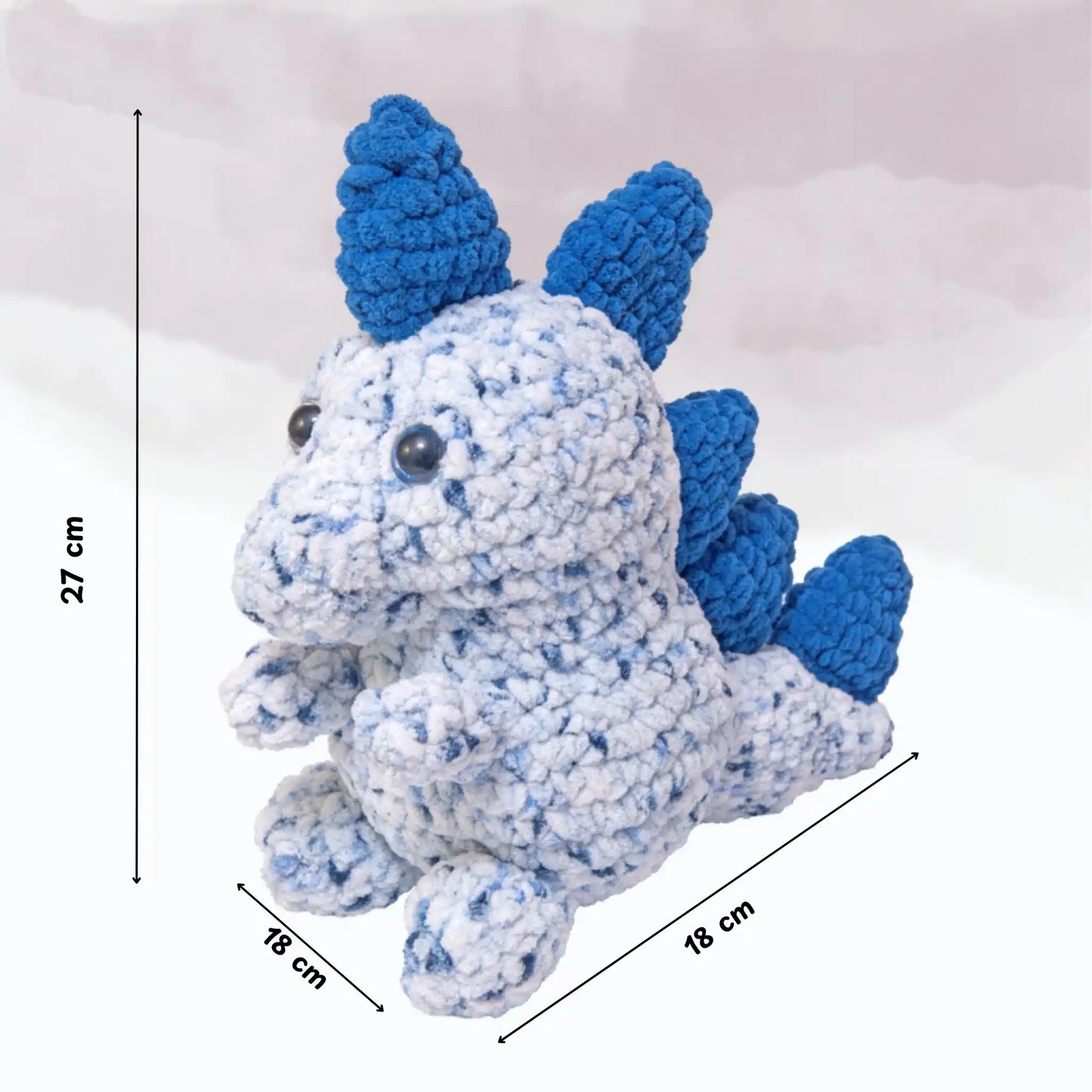 Electra- Blue Dinosaur